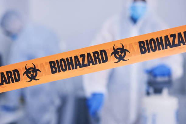 Professional Biohazard technician working in Wautoma, WI